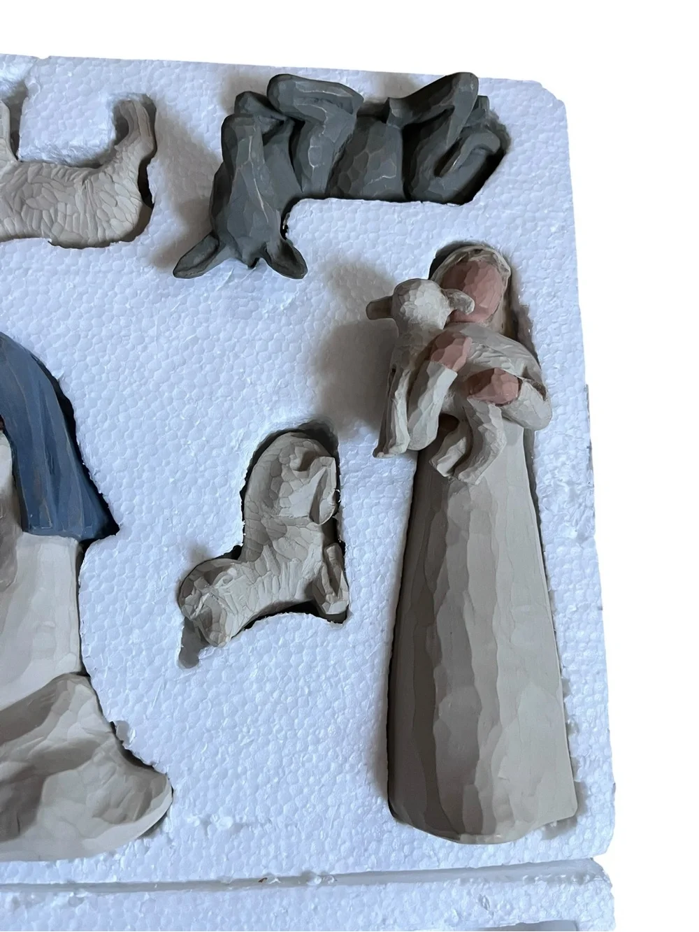 Willow Tree 6 Piece Nativity Set Hand Painted Figurines #26005 Demdaco Christmas